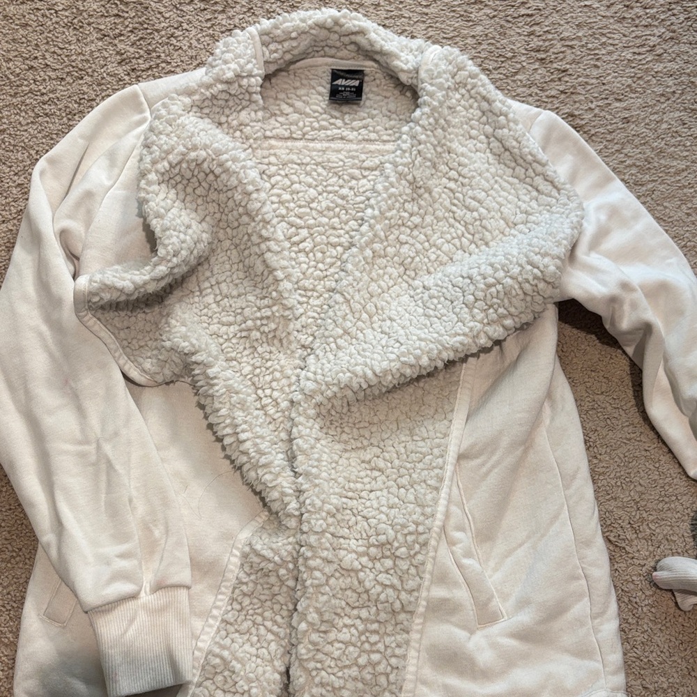 Avia XS fleece lined sweater